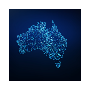 Map of Australia to showcase the national footprint for the TTA membership